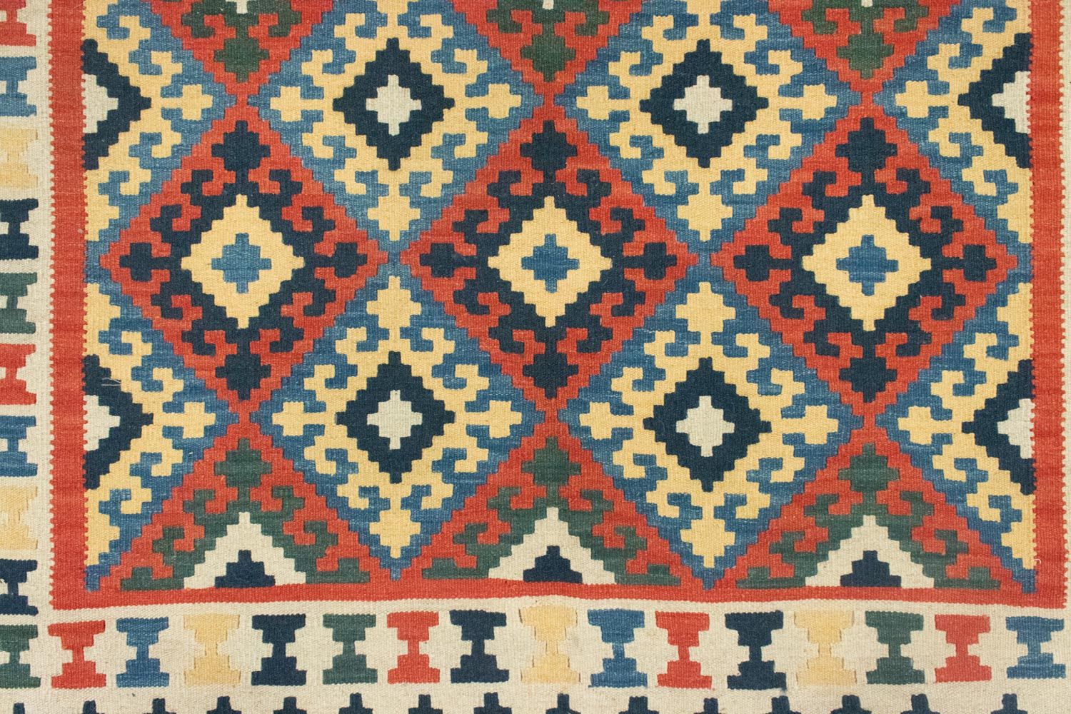 Kelim-tæppe - orientalsk - 200 x 150 cm - brun