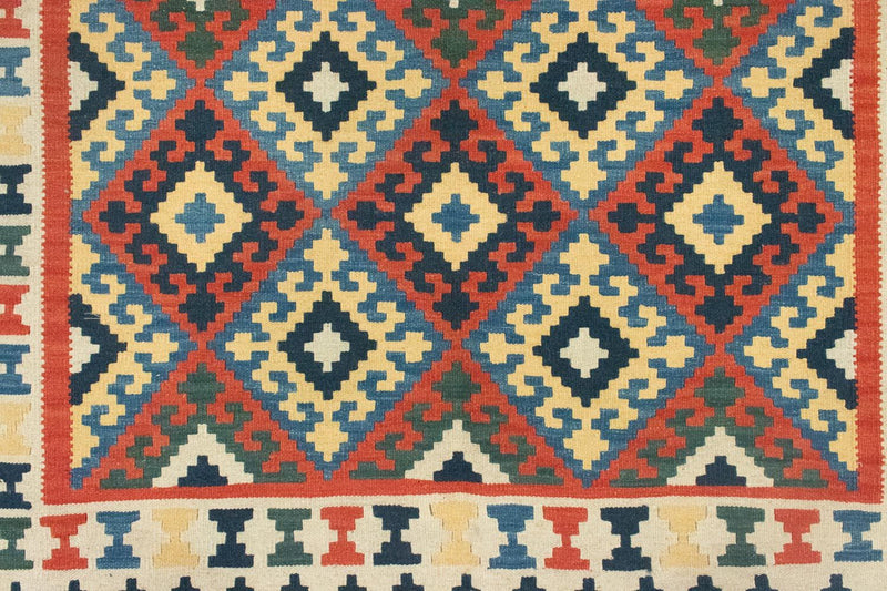 Kelim-tæppe - orientalsk - 200 x 150 cm - brun