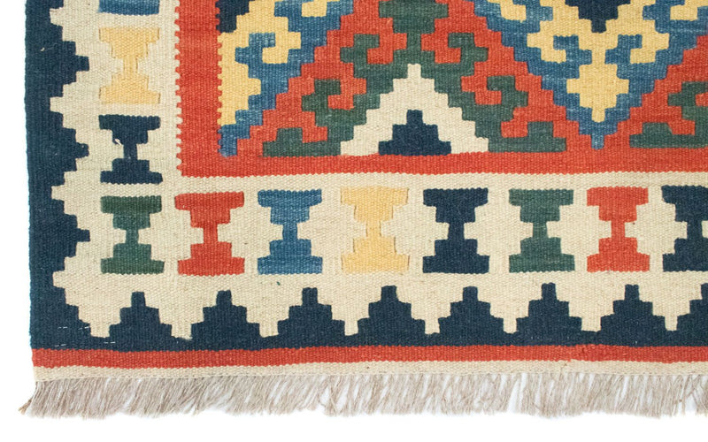 Kelim-tæppe - orientalsk - 200 x 150 cm - brun