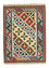 Kelim-tæppe - orientalsk - 200 x 147 cm - blå