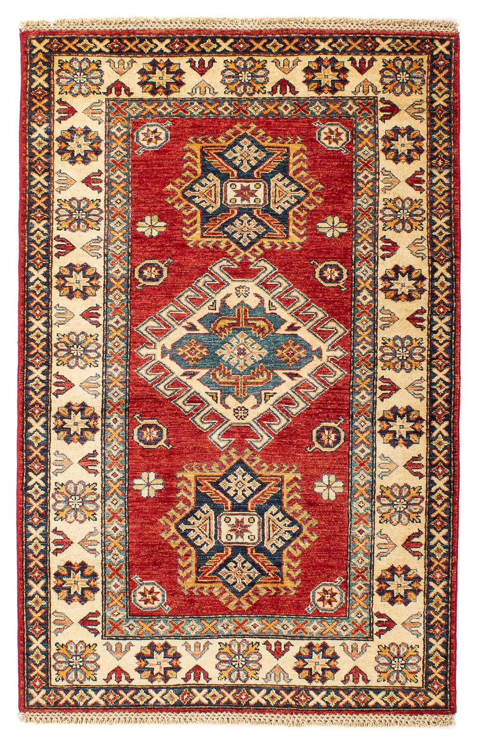 Ziegler Carpet - Kazak - 152 x 101 cm - mørkerød