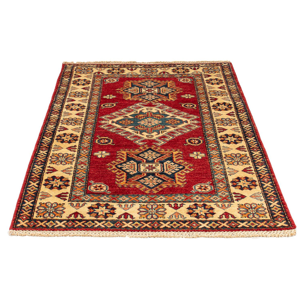 Ziegler Carpet - Kazak - 152 x 101 cm - mørkerød