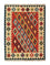 Kelim-tæppe - orientalsk - 205 x 153 cm - orange