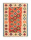 Kelim-tæppe - orientalsk - 200 x 148 cm - orange