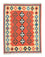 Kelim-tæppe - orientalsk - 200 x 150 cm - orange