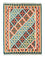 Kelim-tæppe - orientalsk - 205 x 157 cm - orange