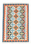 Kelim-tæppe - orientalsk - 174 x 117 cm - blå