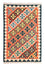 Kelim-tæppe - orientalsk - 186 x 119 cm - orange
