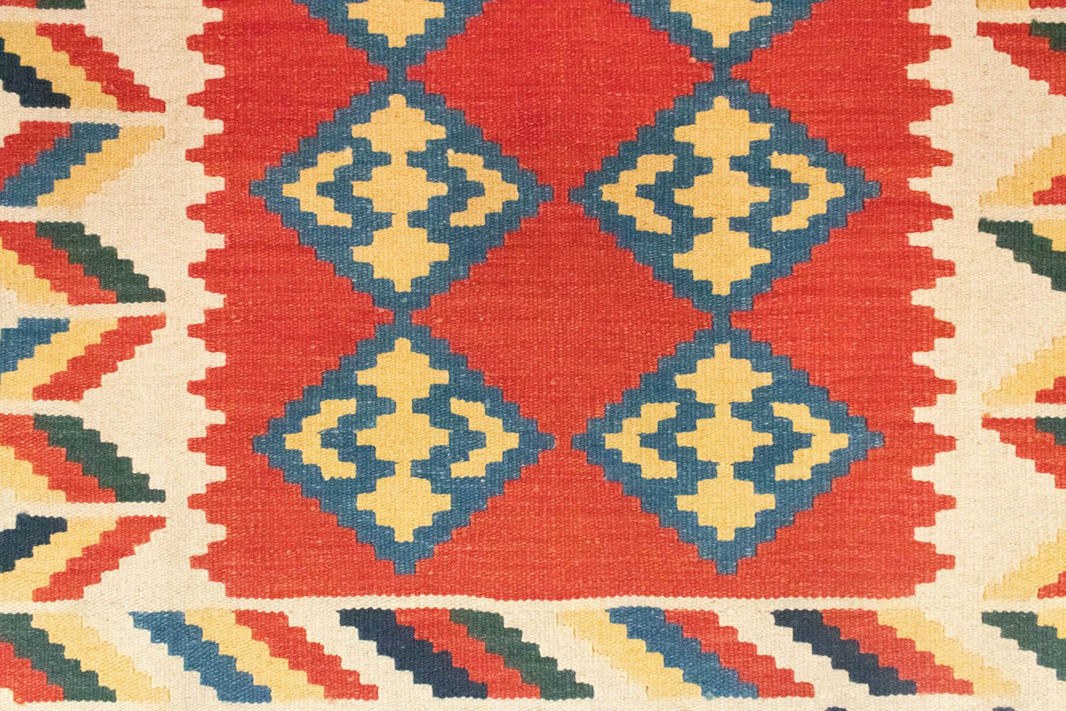Kelim-tæppe - orientalsk - 180 x 120 cm - orange