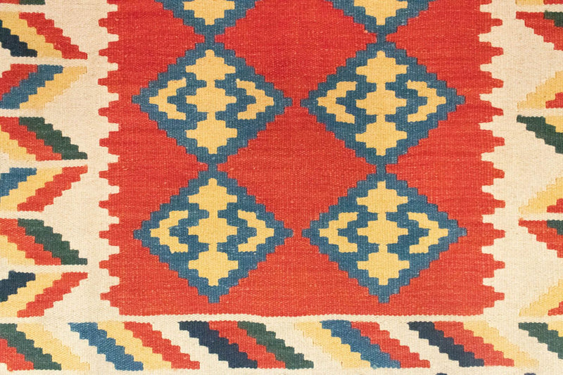 Kelim-tæppe - orientalsk - 180 x 120 cm - orange