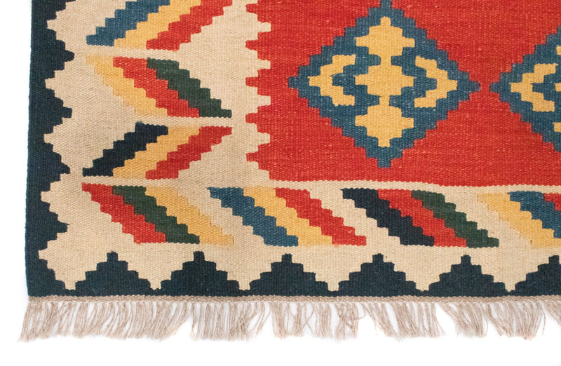 Kelim-tæppe - orientalsk - 180 x 120 cm - orange