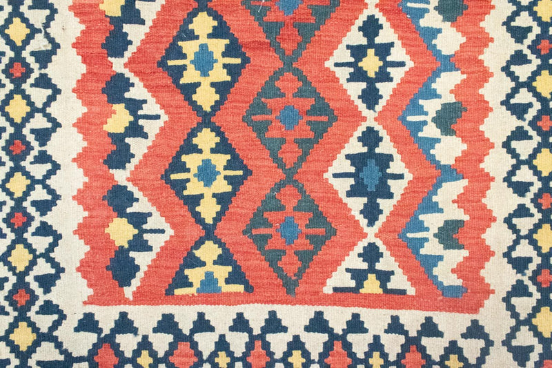 Kelim-tæppe - orientalsk - 174 x 128 cm - rød