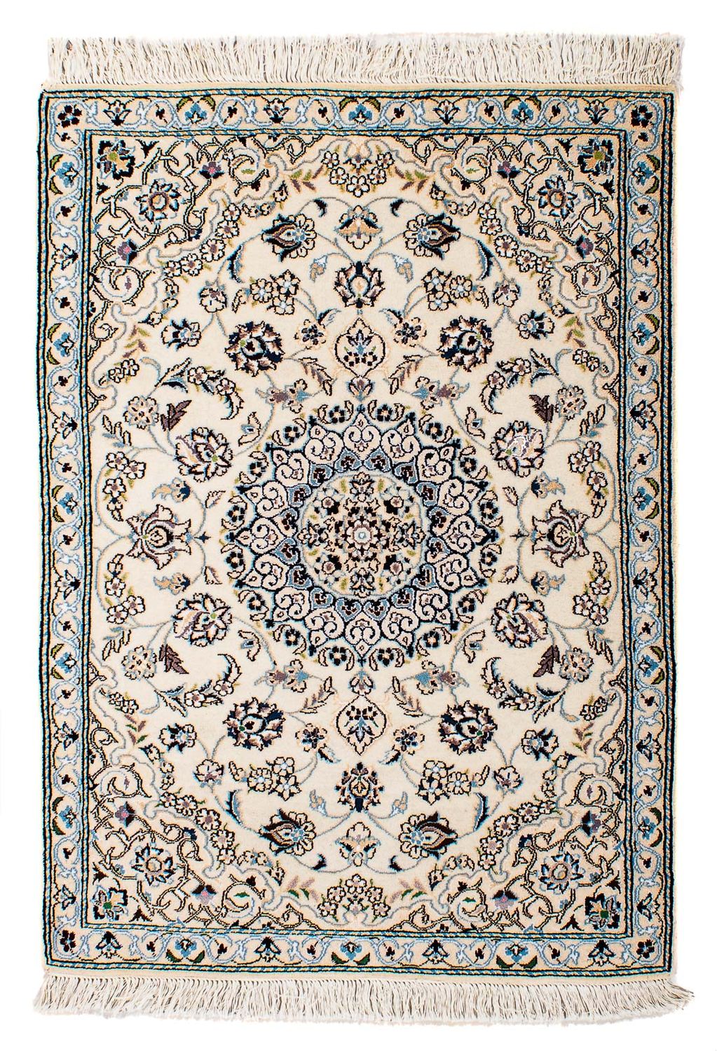 Persisk tæppe - Nain - Royal - 130 x 88 cm - beige
