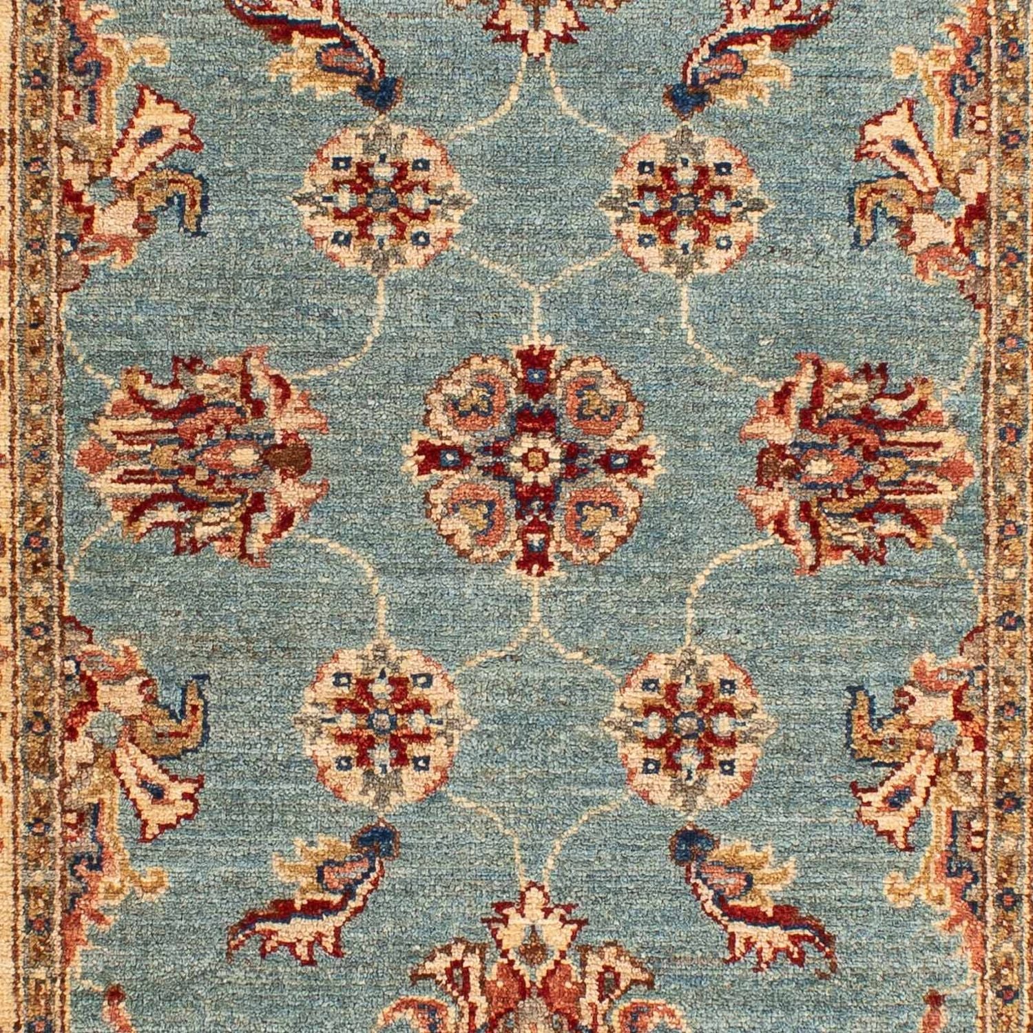 Ziegler Carpet - 127 x 80 cm - lyseblå