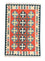 Kelim-tæppe - orientalsk - 176 x 125 cm - orange