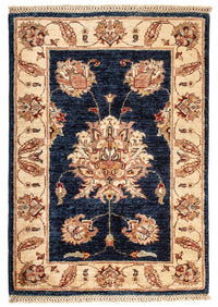 Ziegler Carpet - 95 x 62 cm - mørkeblå