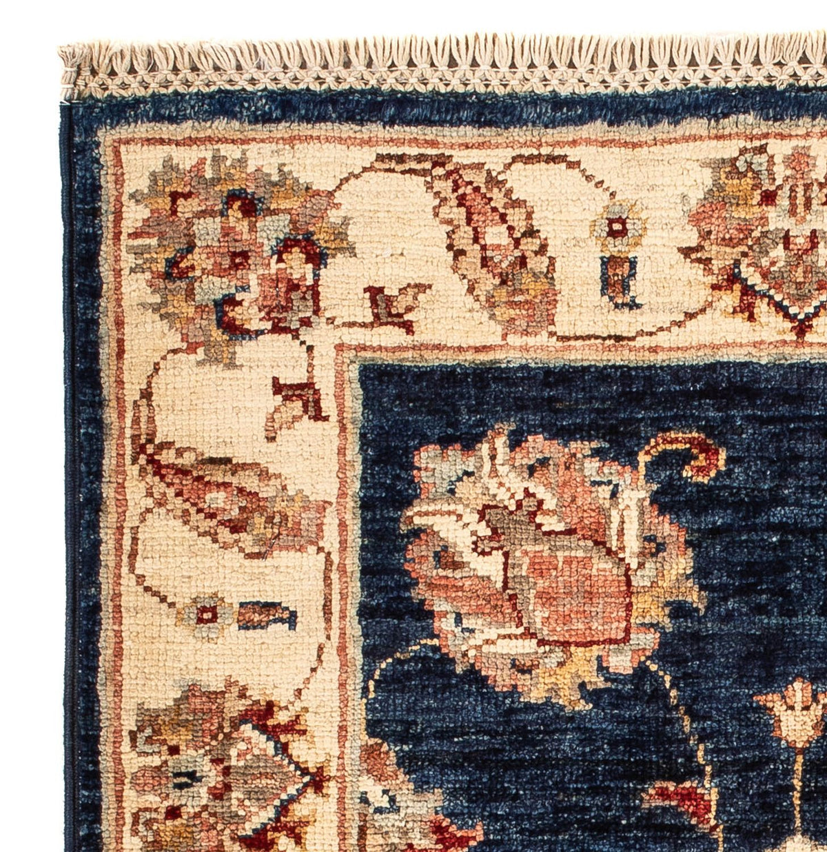 Ziegler Carpet - 95 x 62 cm - mørkeblå