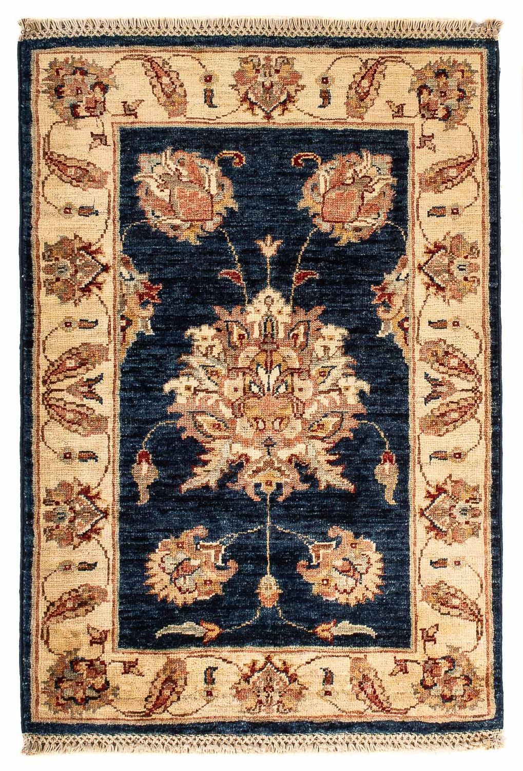 Ziegler Carpet - 95 x 59 cm - mørkeblå