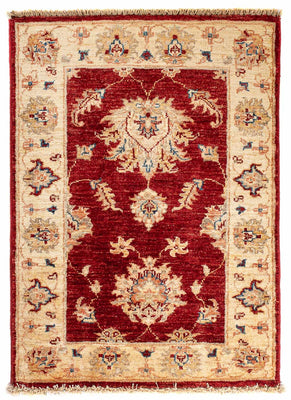 Ziegler Carpet - 91 x 62 cm - mørkerød