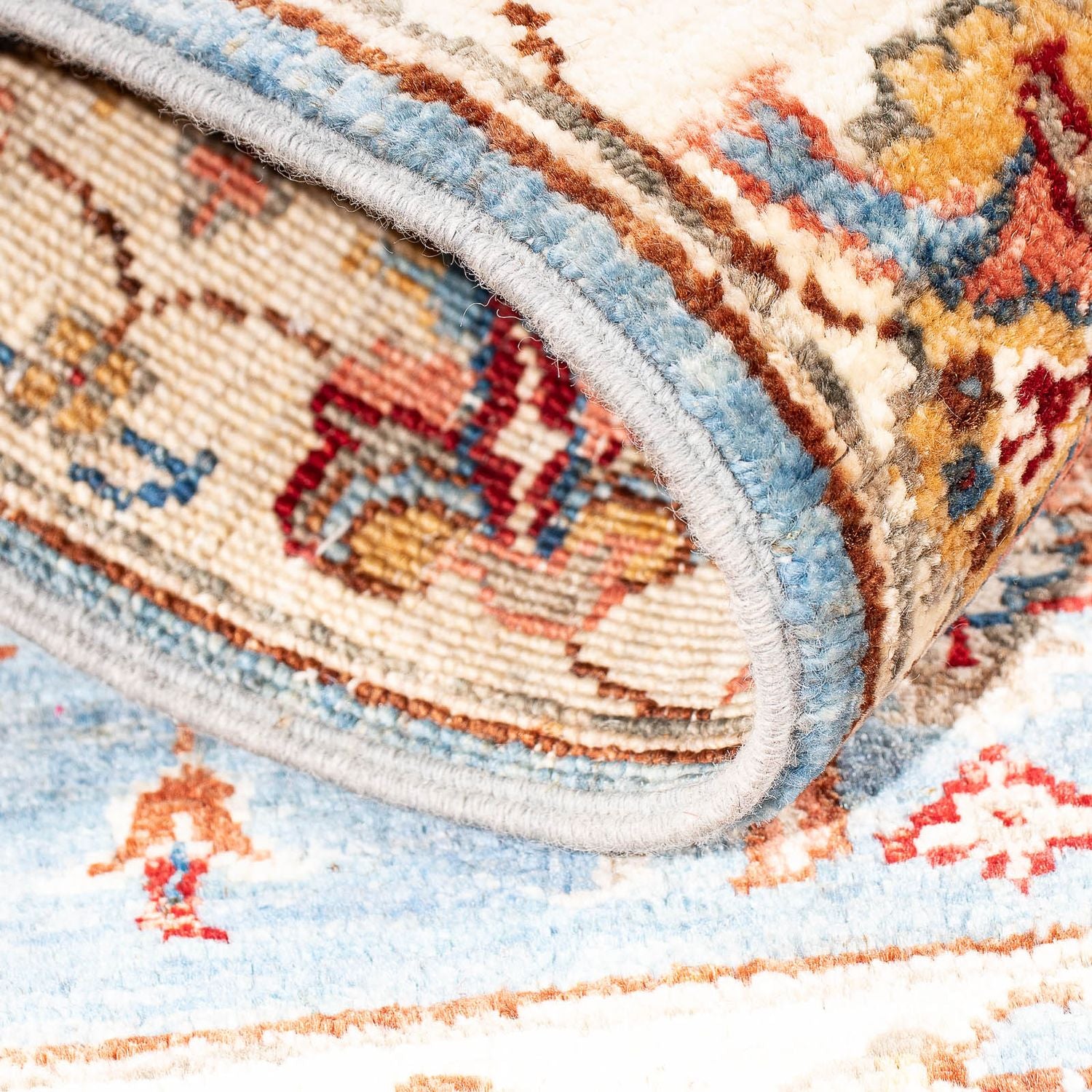 Ziegler Carpet - 98 x 61 cm - lyseblå