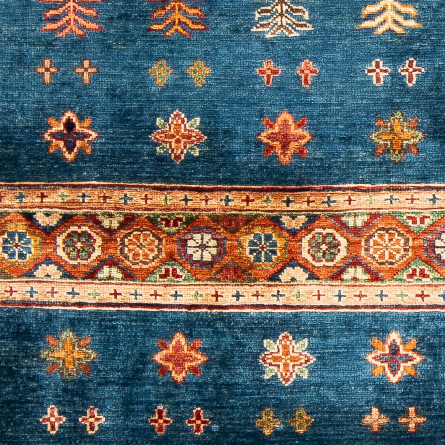 Løber Ziegler Carpet - Shal - 210 x 76 cm - mørkeblå