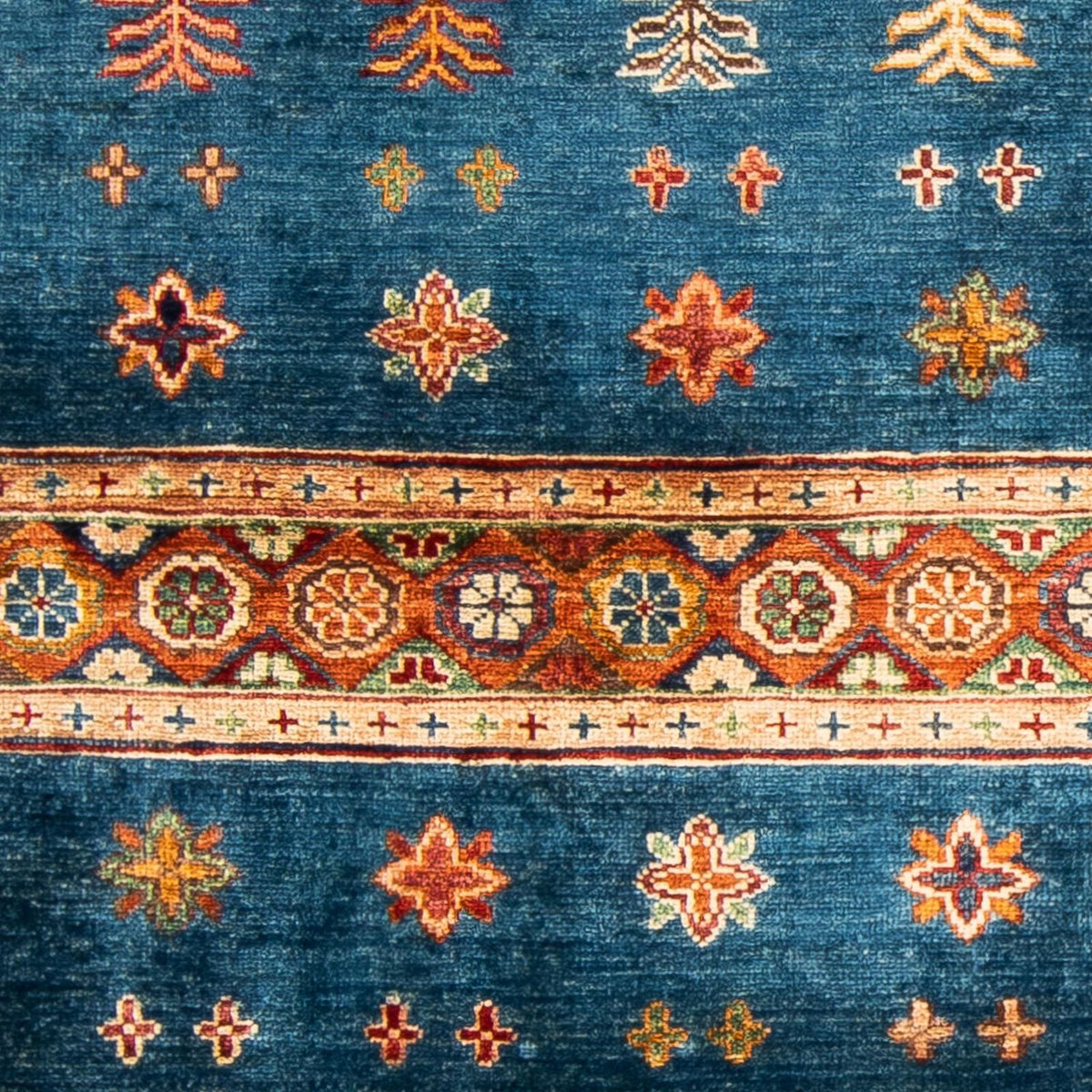 Løber Ziegler Carpet - Shal - 210 x 76 cm - mørkeblå