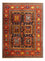 Afghansk tæppe - 244 x 170 cm - mørkeblå