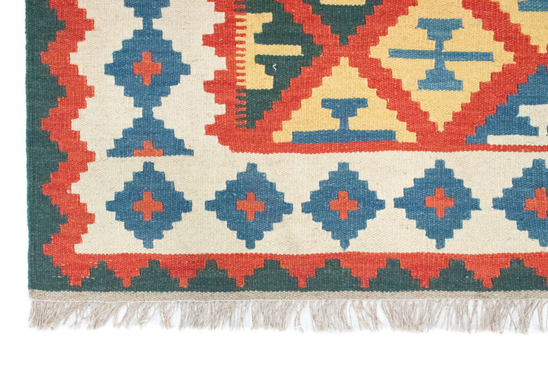Kelim-tæppe - orientalsk - 190 x 120 cm - orange
