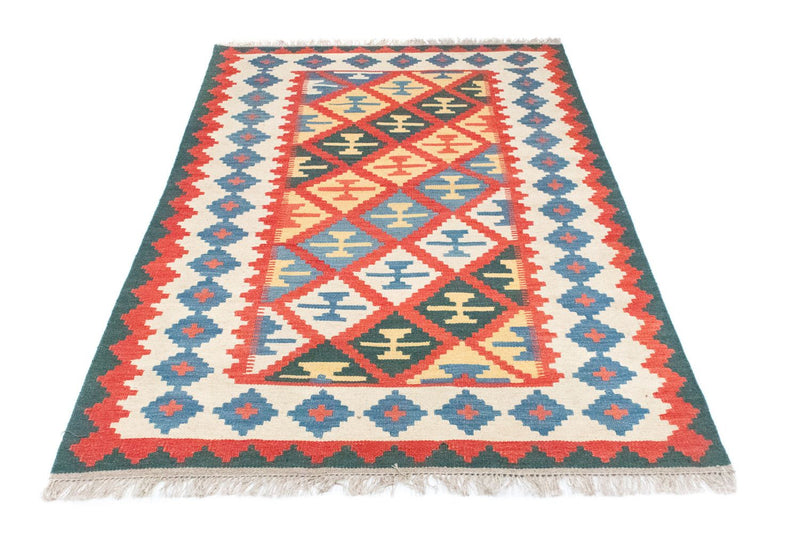 Kelim-tæppe - orientalsk - 190 x 120 cm - orange