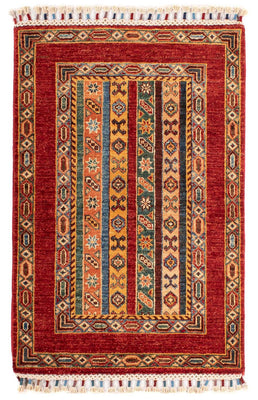 Ziegler Carpet - Shal - 99 x 66 cm - mørkerød