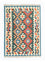 Kelim-tæppe - orientalsk - 177 x 130 cm - blå