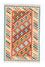 Kelim-tæppe - orientalsk - 184 x 118 cm - orange