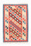 Kelim-tæppe - orientalsk - 150 x 100 cm - rød