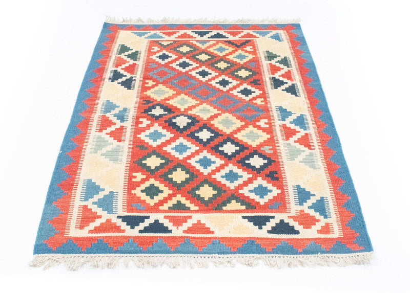 Kelim-tæppe - orientalsk - 150 x 100 cm - rød