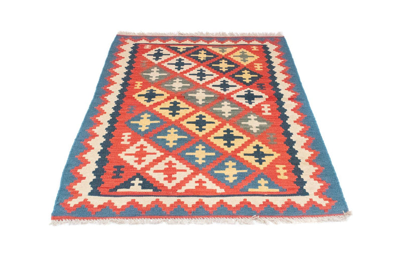Kelim-tæppe - orientalsk - 150 x 102 cm - rød