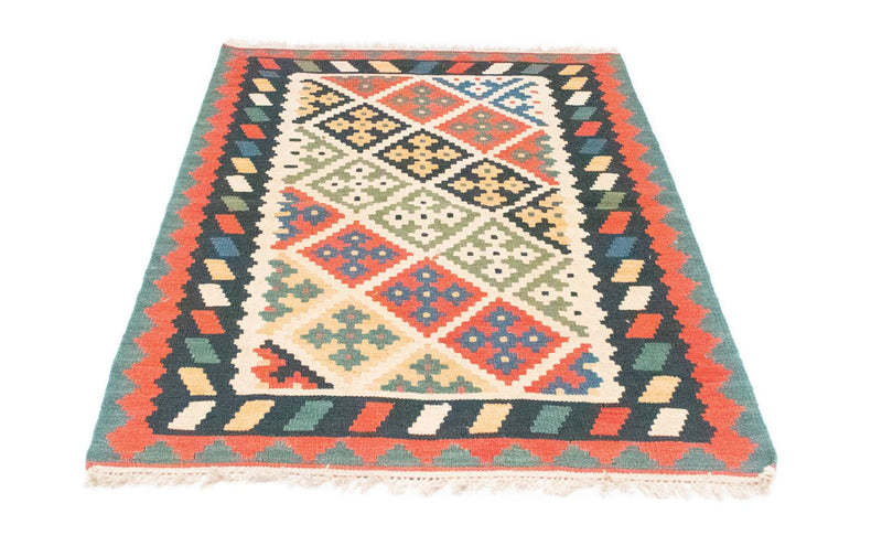 Kelim-tæppe - orientalsk - 150 x 104 cm - orange
