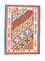 Kelim-tæppe - orientalsk - 148 x 106 cm - orange
