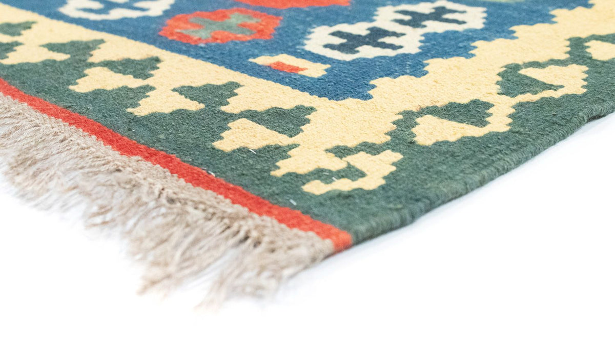 Kelim-tæppe - orientalsk - 158 x 105 cm - orange