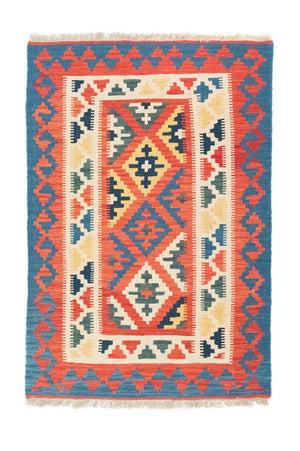 Kelim-tæppe - orientalsk - 152 x 103 cm - orange