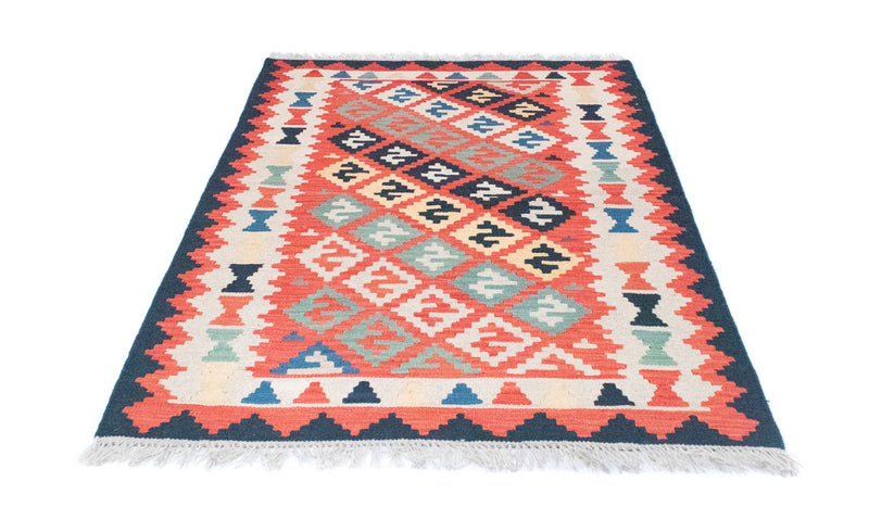Kelim-tæppe - orientalsk - 149 x 104 cm - orange