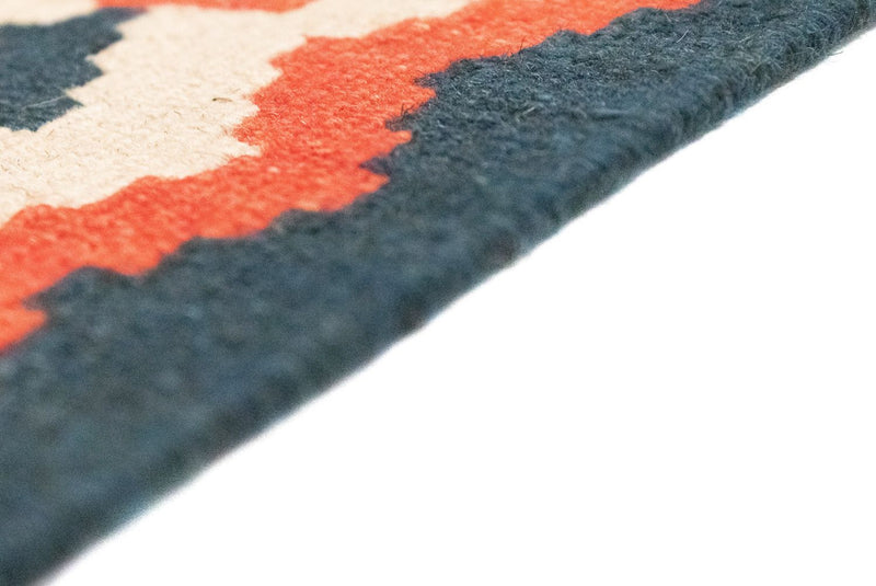 Kelim-tæppe - orientalsk - 154 x 101 cm - orange