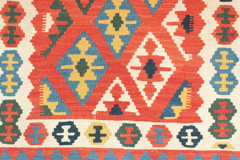 Kelim-tæppe - orientalsk - 152 x 100 cm - orange