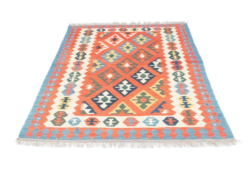 Kelim-tæppe - orientalsk - 152 x 100 cm - orange