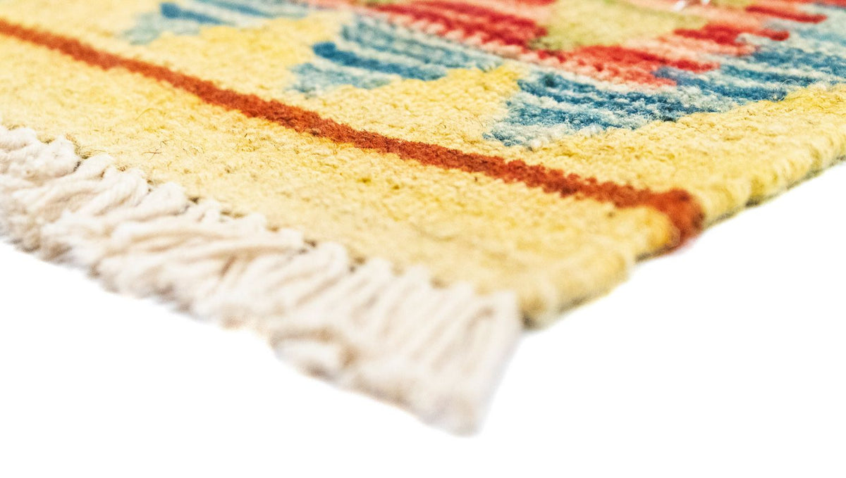 Løber Kelim-tæppe - orientalsk - 200 x 99 cm - flerfarvet