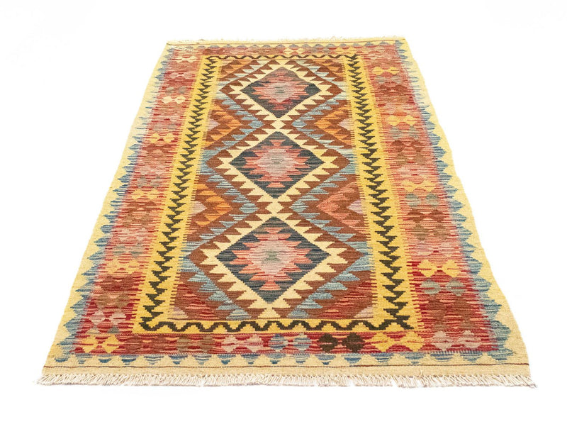 Løber Kelim-tæppe - orientalsk - 200 x 99 cm - flerfarvet