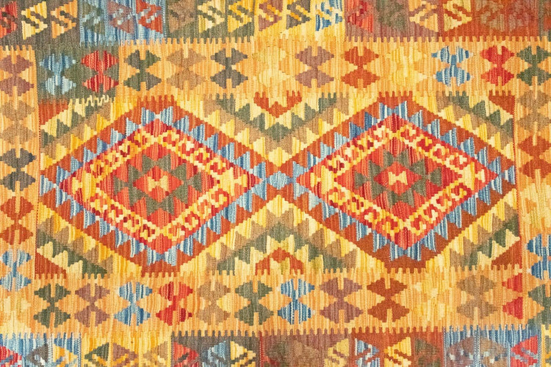 Kelim-tæppe - orientalsk - 154 x 99 cm - flerfarvet