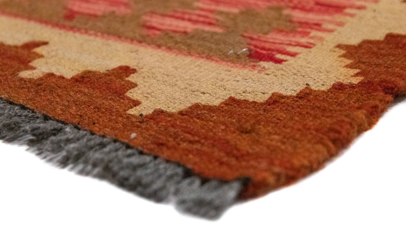 Kelim-tæppe - orientalsk - 146 x 99 cm - orange