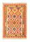 Kelim-tæppe - orientalsk - 147 x 105 cm - orange
