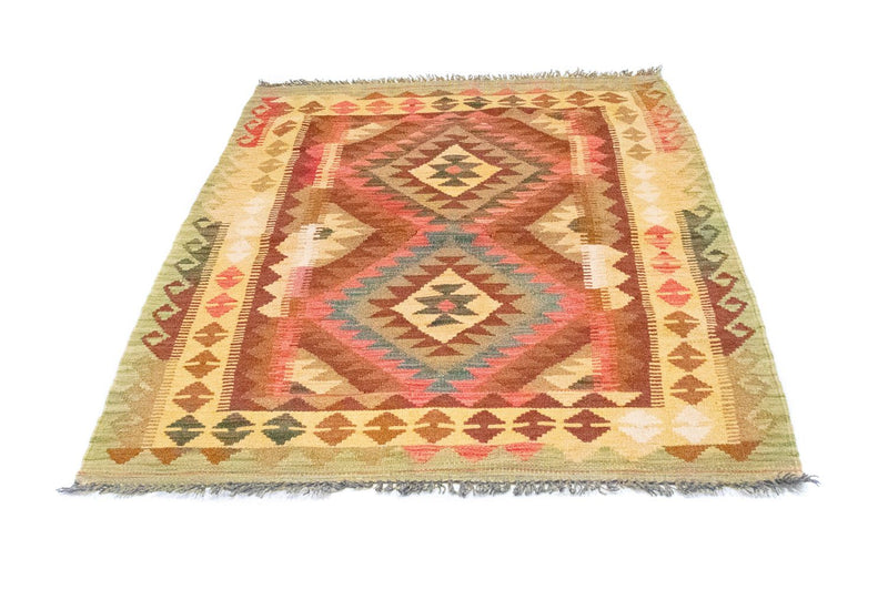 Kelim-tæppe - orientalsk - 156 x 105 cm - grøn