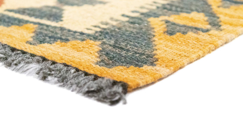 Kelim-tæppe - orientalsk - 156 x 108 cm - beige